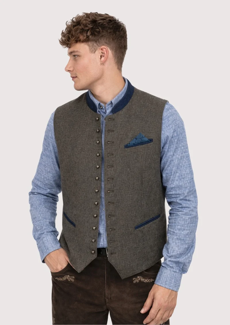 Bavarian Festival Vest – Perfect for Fall Events