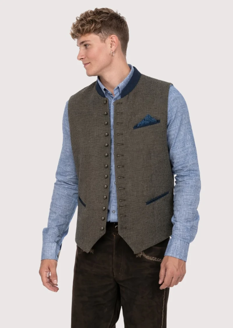 Bavarian Festival Vest – Perfect for Fall Events