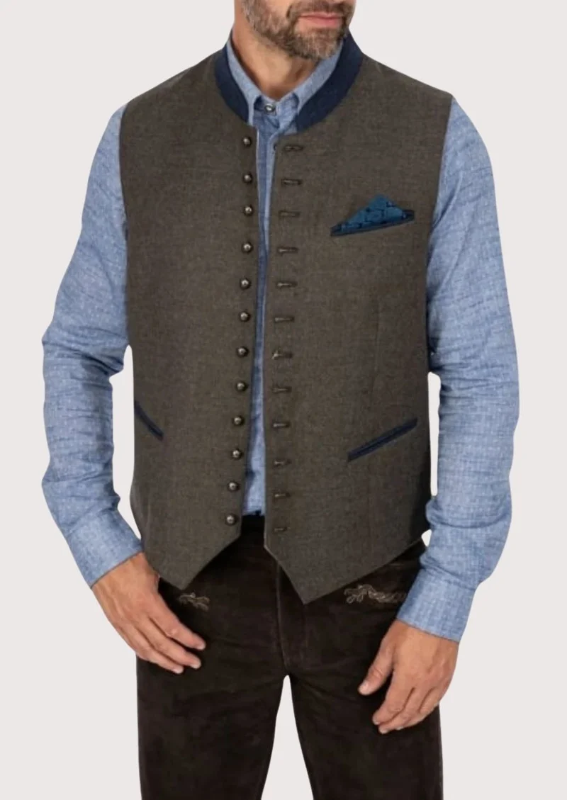 Bavarian Festival Vest – Perfect for Fall Events
