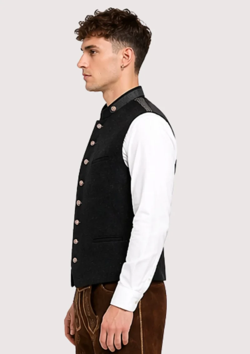 Wool Bavarian Vest – Warm, Stylish & Traditional