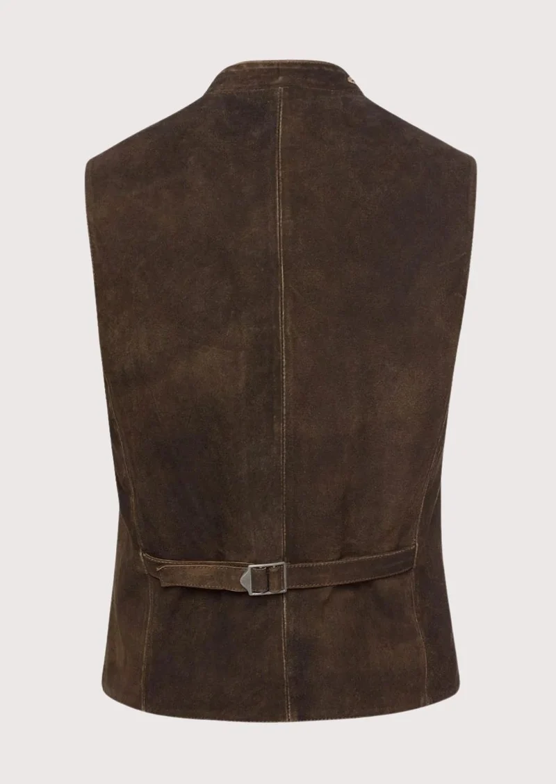 Mens Brown Alpine Classic Vest Top