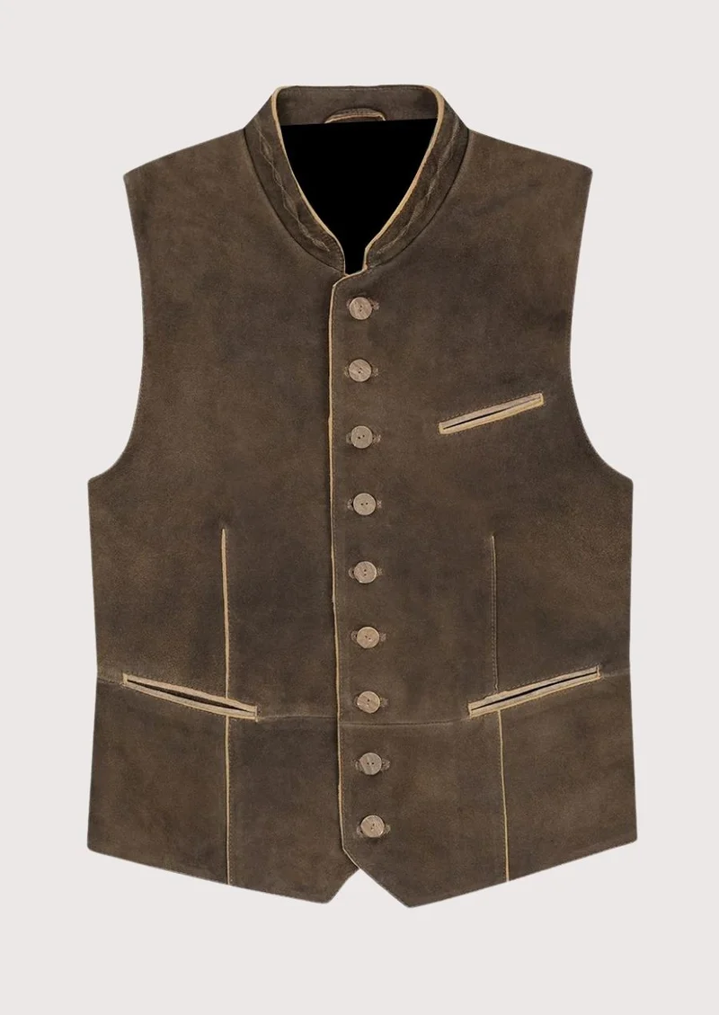 Embroidered Bavarian Vest – Heritage Design