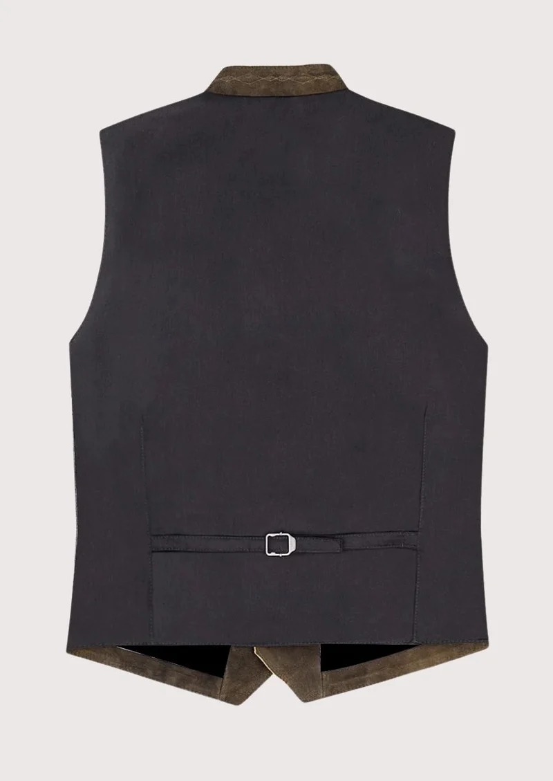 Embroidered Bavarian Vest – Heritage Design