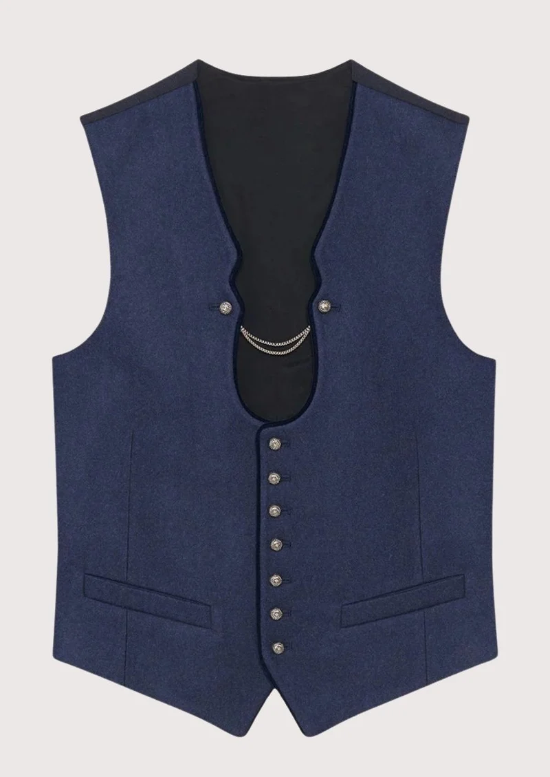 Men’s Bavarian Vest – Oktoberfest Essential