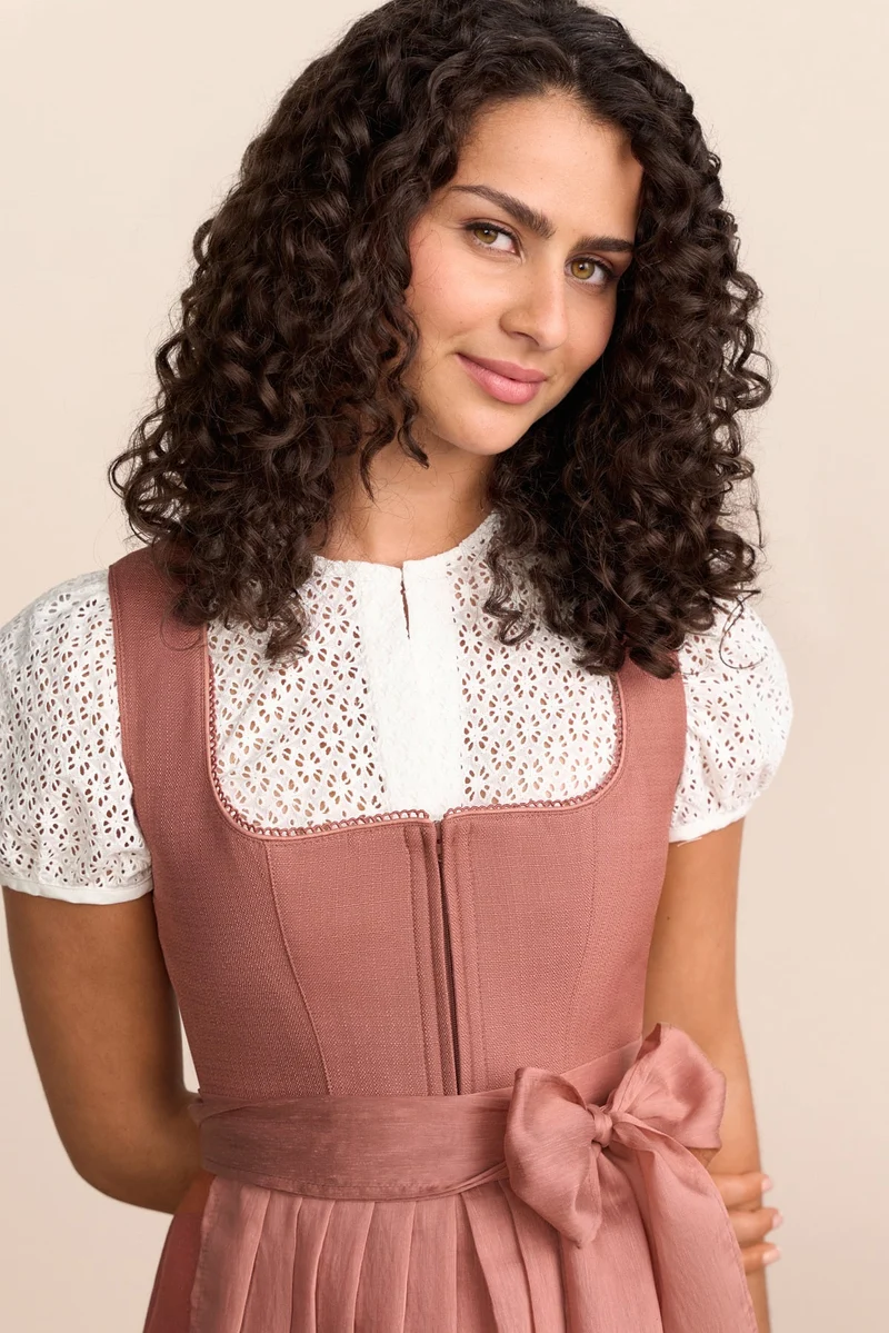 Kruger Luvina Mini Dirndl, Rose — 50cm 2pc Set