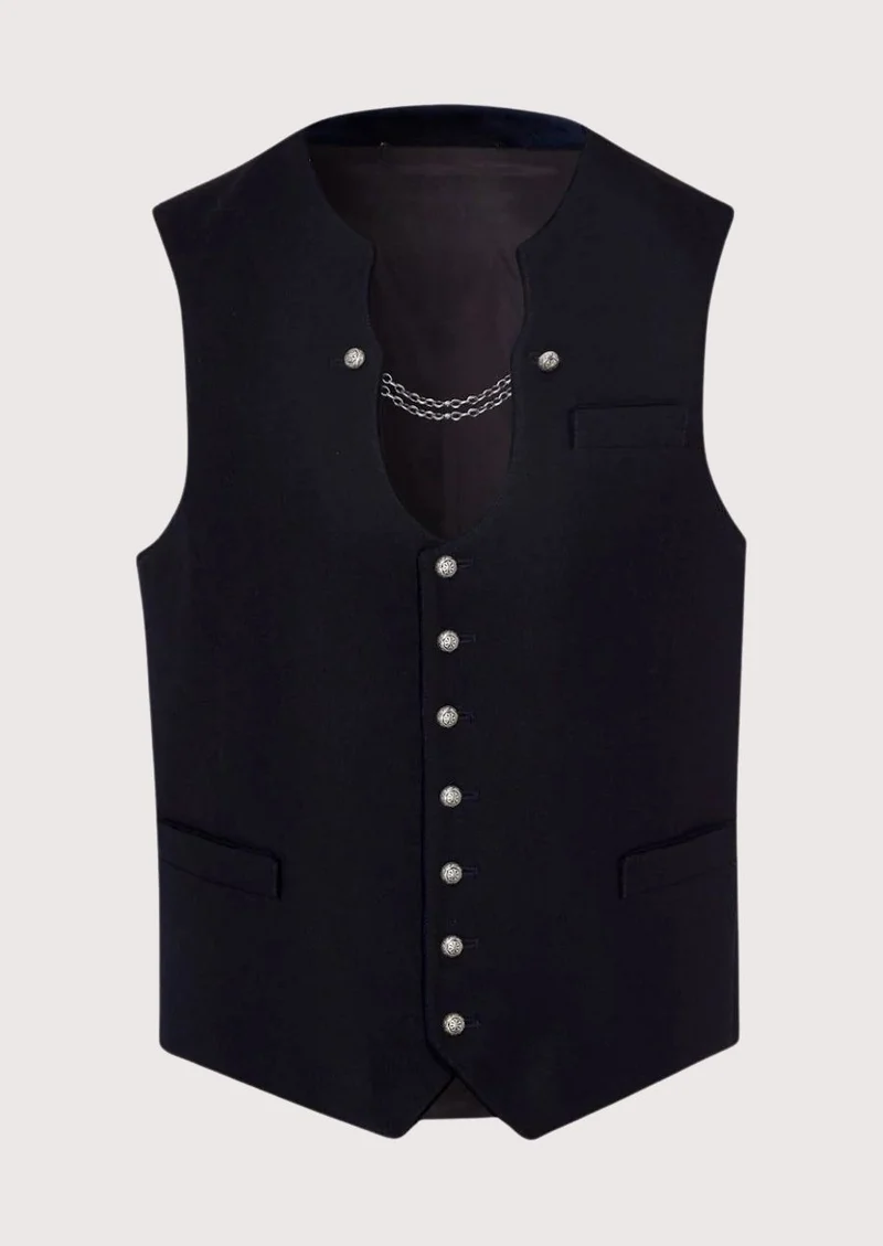 German Trachten Vest for Men – Heritage Style Icon