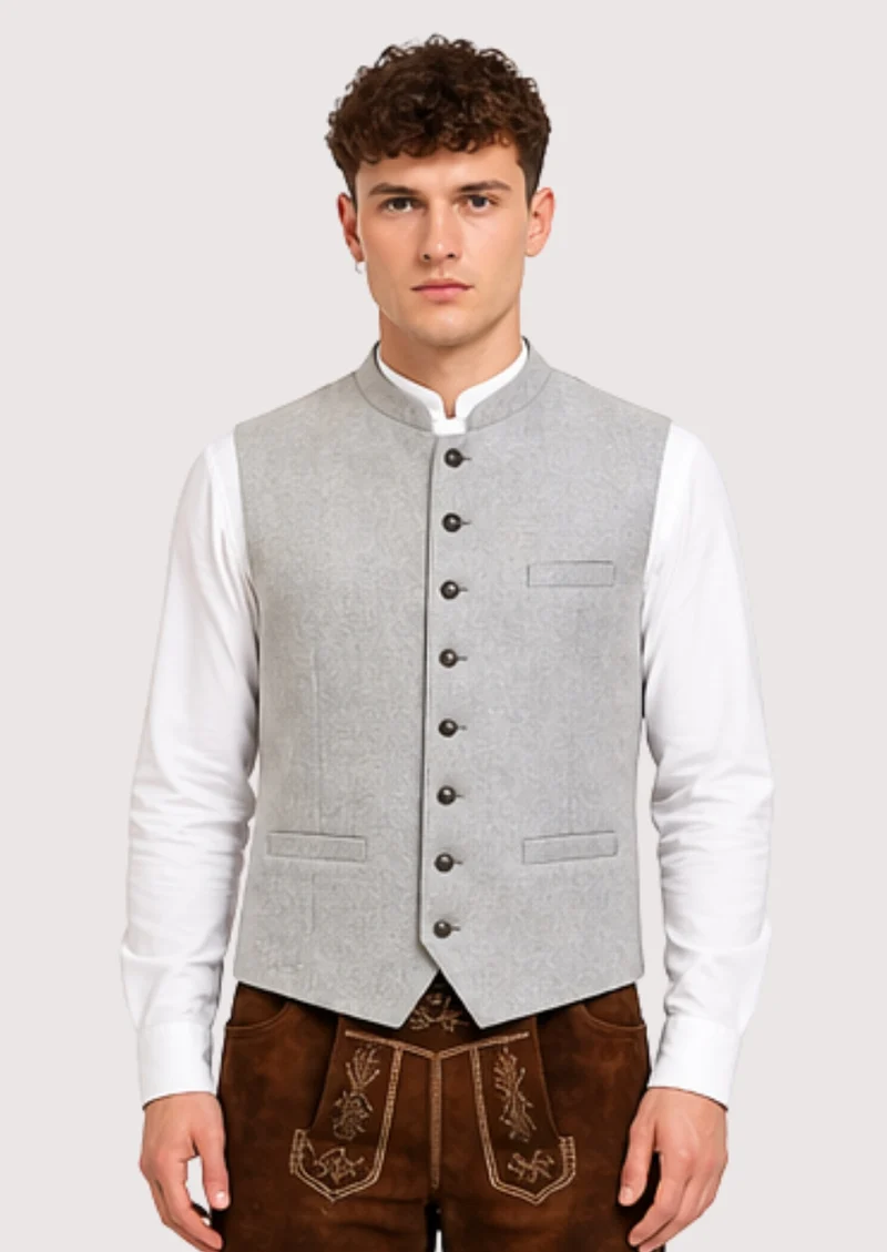 Authentic German Trachten Vest for Festive Wear