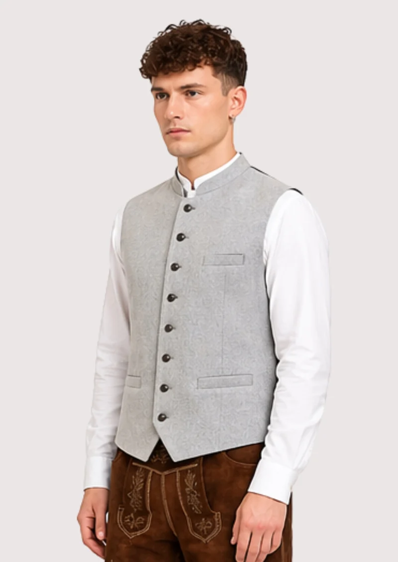 Authentic German Trachten Vest for Festive Wear
