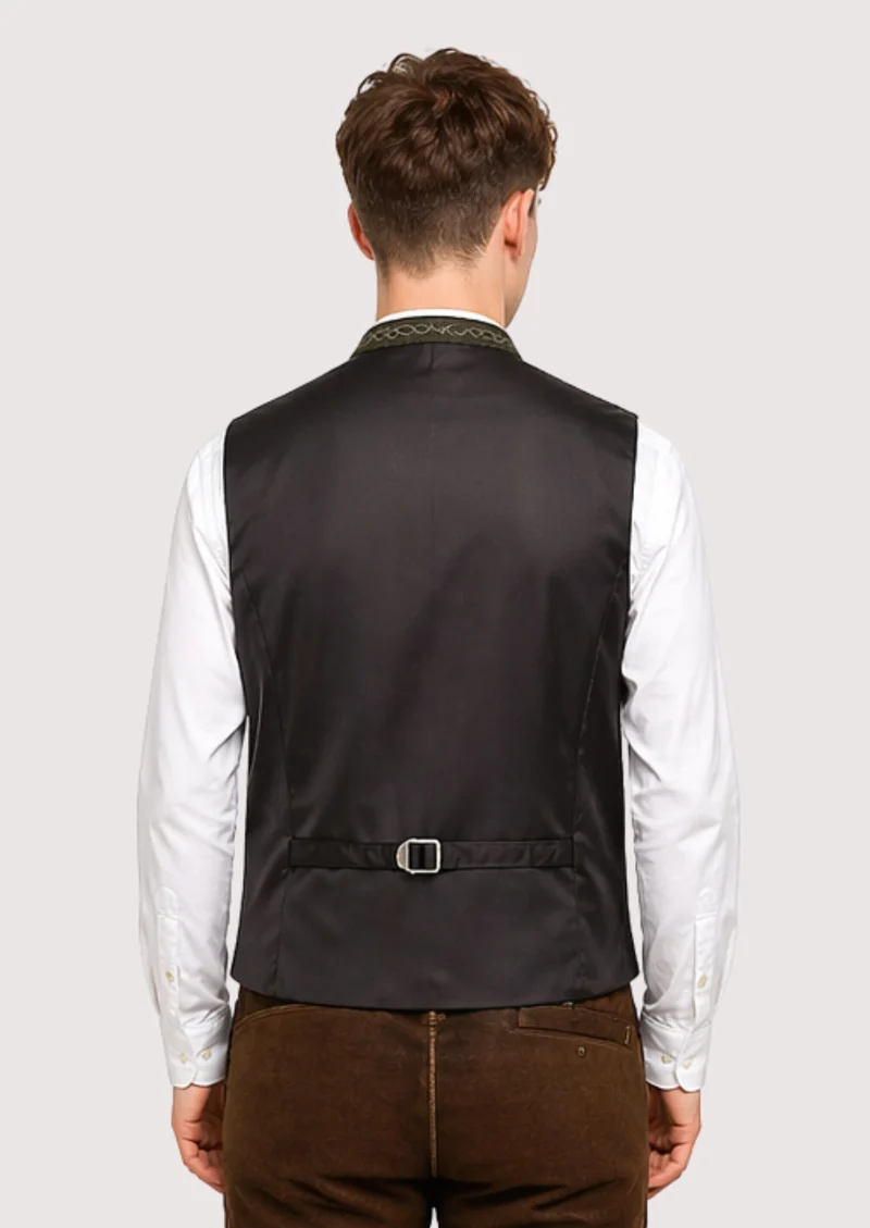Mens Olive Alpine Classic Vest Top
