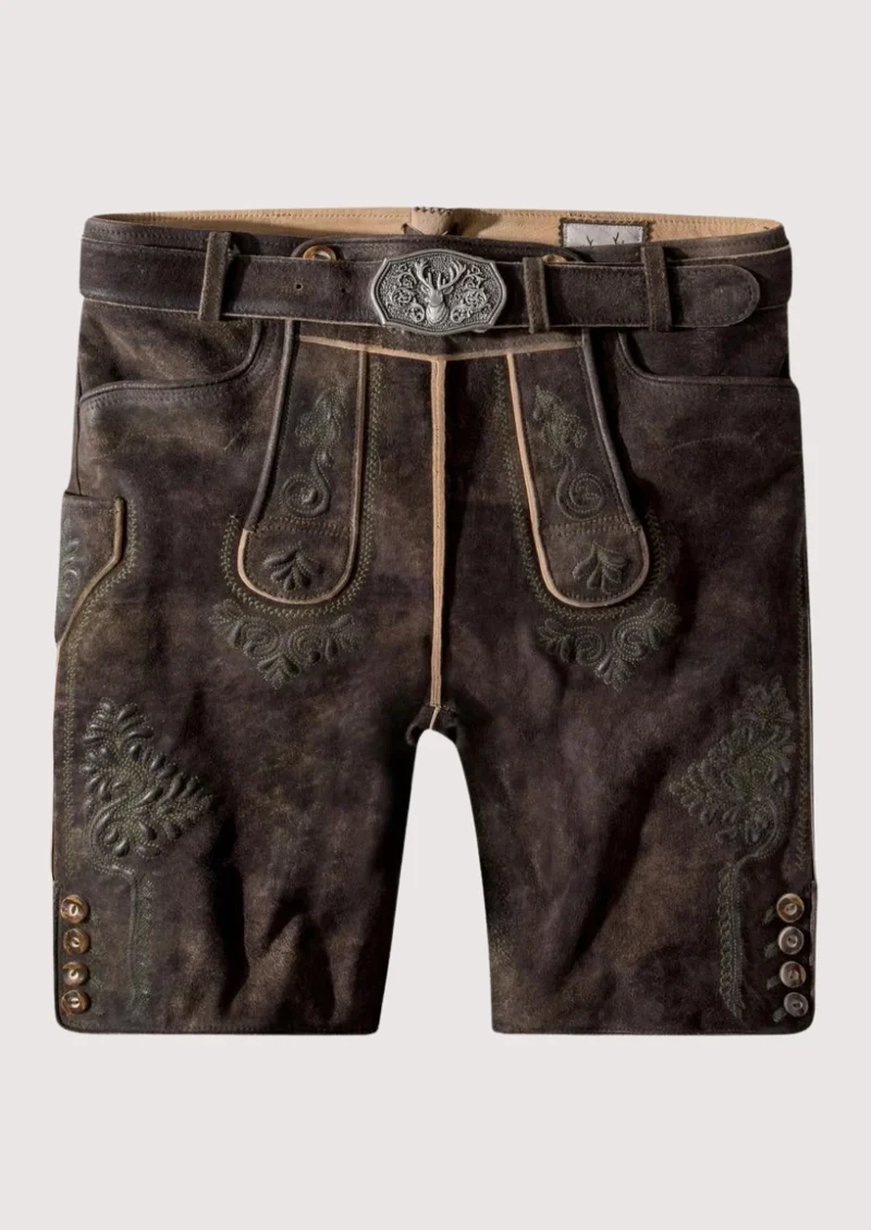Men’s Dark Brown Lederhosen