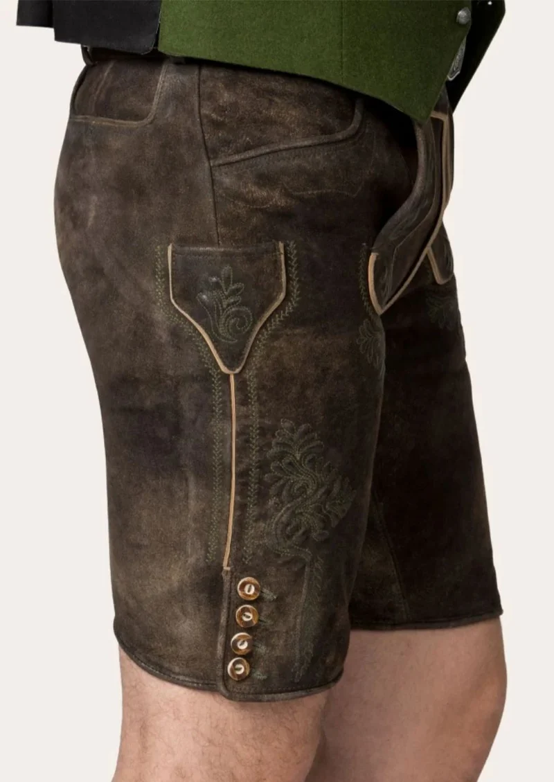 Men’s Dark Brown Lederhosen
