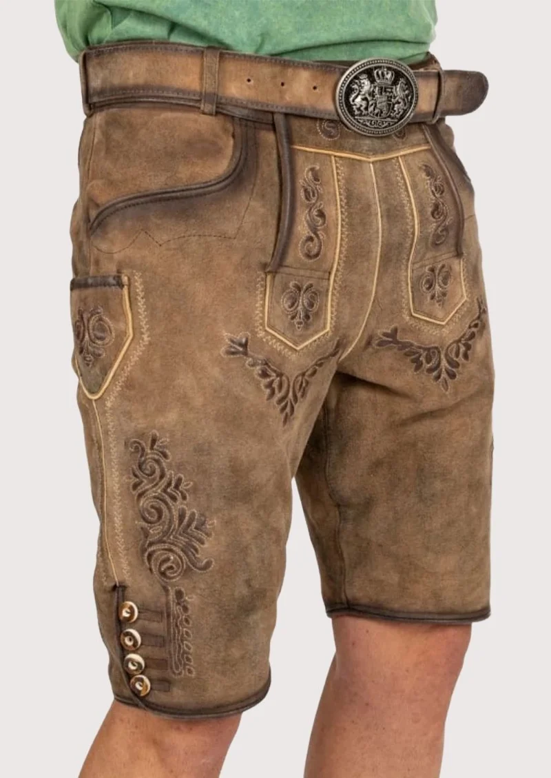 Men’s Classic Oak Brown Lederhosen