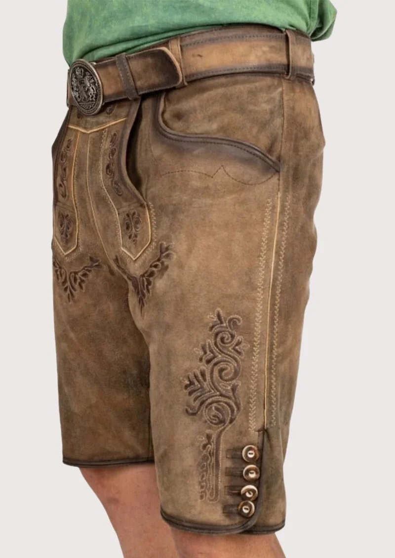 Men’s Classic Oak Brown Lederhosen
