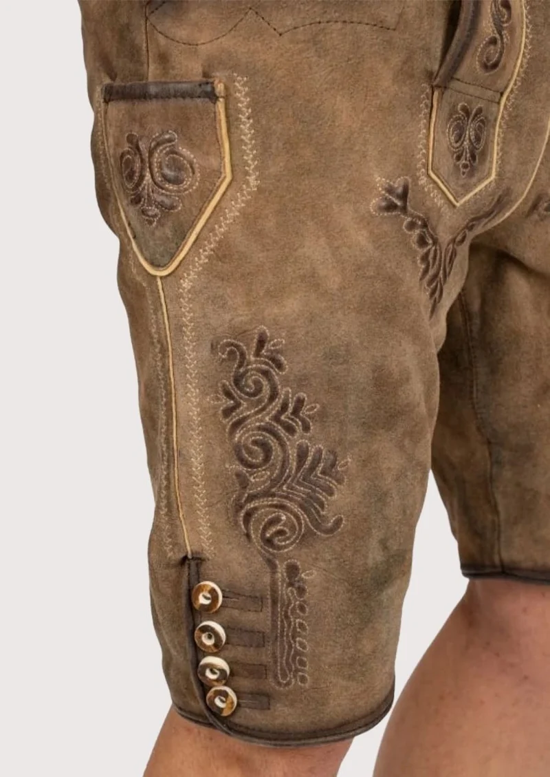 Men’s Classic Oak Brown Lederhosen