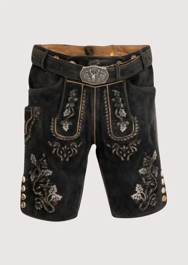 Men’s Dark Alpine Lederhosen