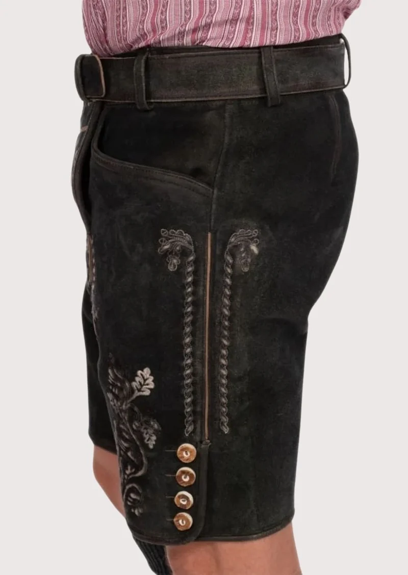 Men’s Dark Alpine Lederhosen