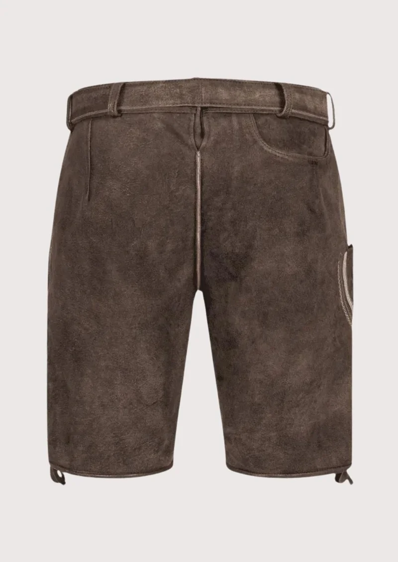Mens Alpine Embroidered Lederhosen