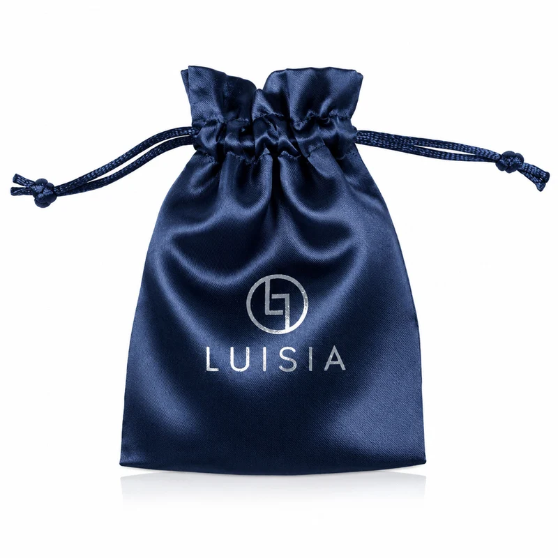 LUISIA® Spitzen Kropfband "Malina" mit Herzanhänger | Schwarz