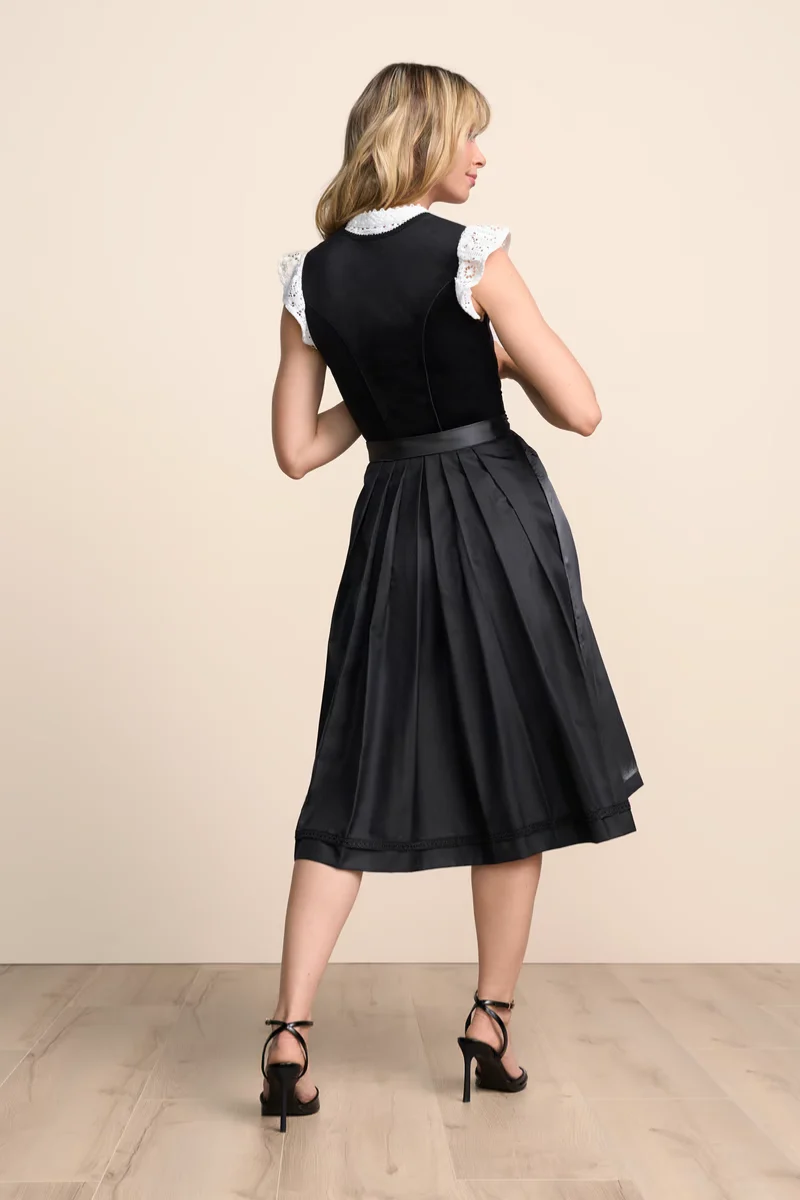 Kruger Long Dirndl 2pcs. 70cm "Calista" black