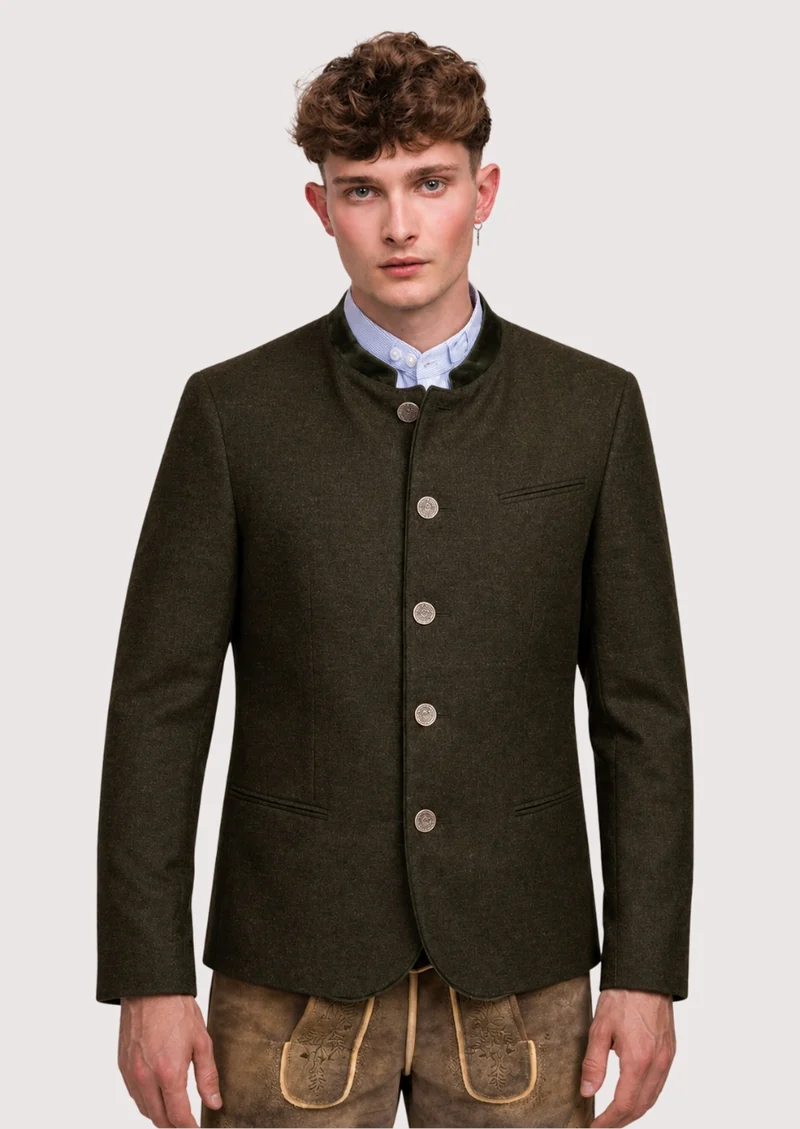 Traditional Trachten Jacket for Men - Warm & Stylish