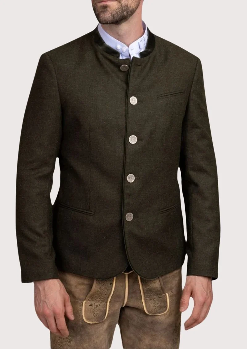Traditional Trachten Jacket for Men - Warm & Stylish