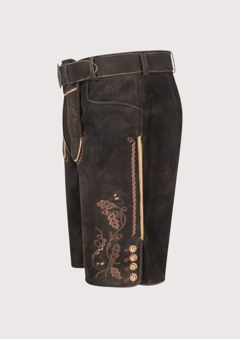 Mens Classic Ember Brown Lederhosen