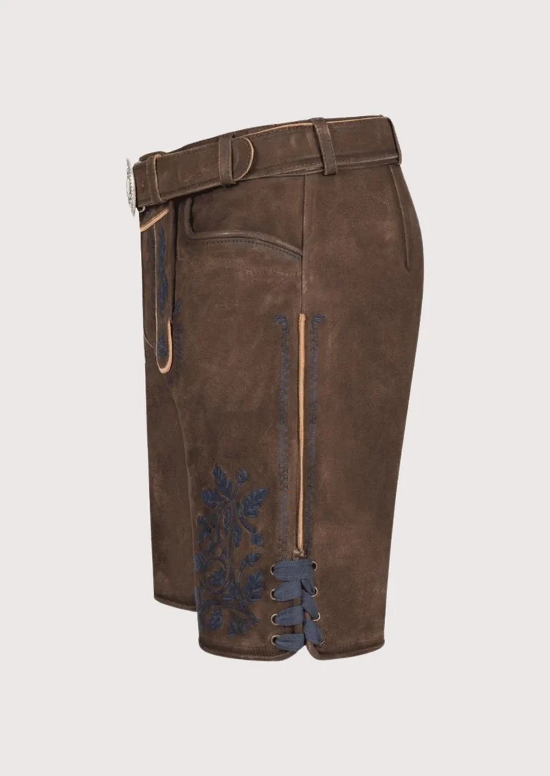 Mens Heritage Blue Crest Lederhosen