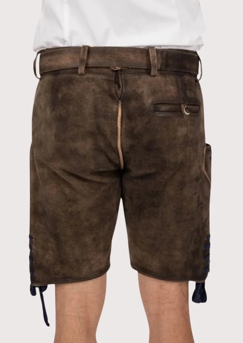 Mens Alpine Navy Oak Lederhosen