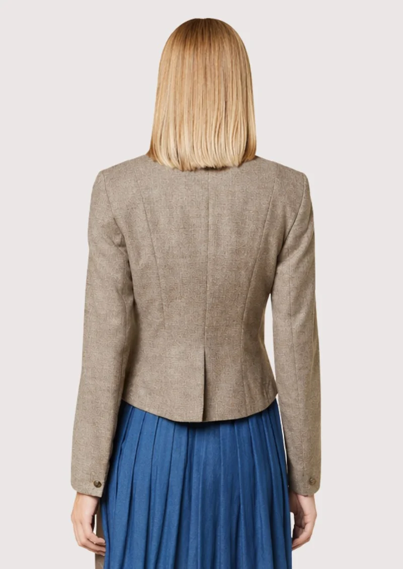 Womens Beige Trachten Jacket