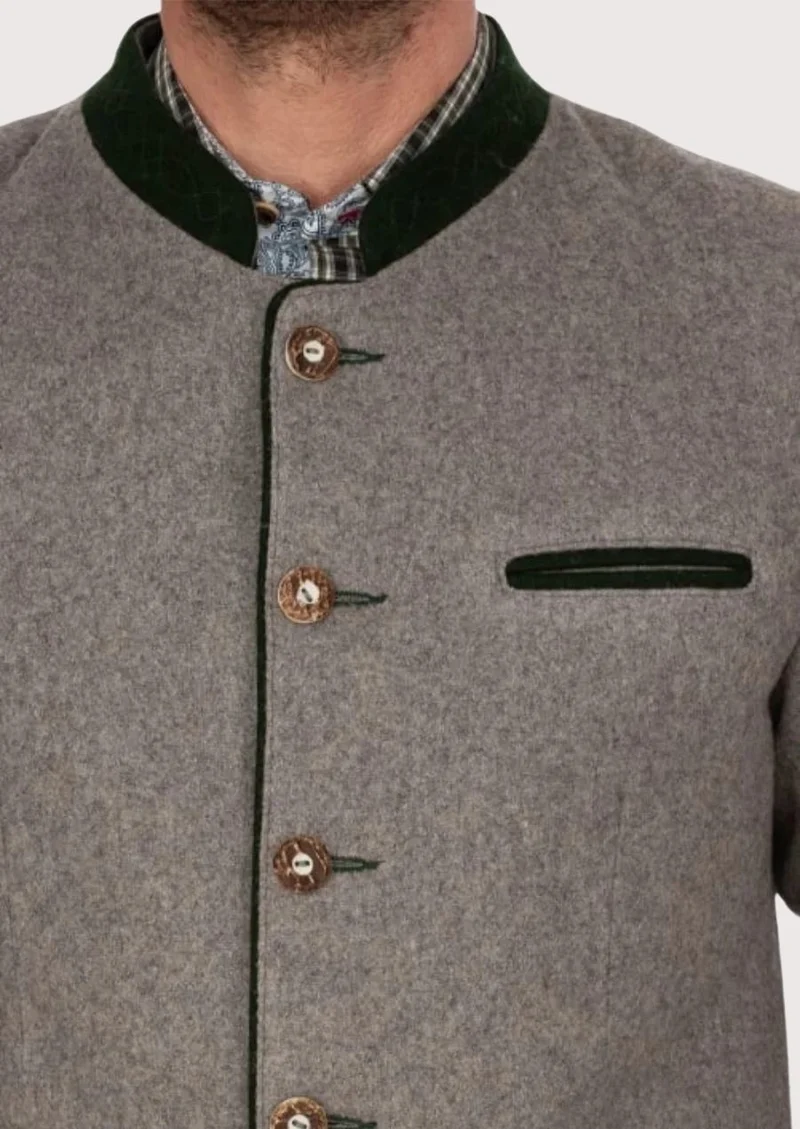 Mens Premium Grey Cultural Jacket