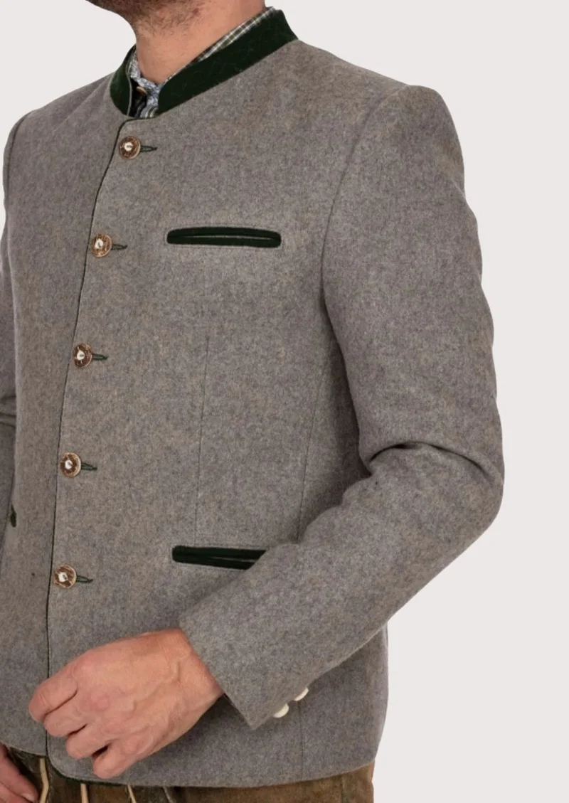 Mens Premium Grey Cultural Jacket