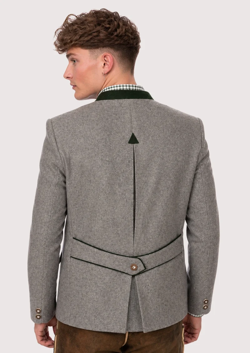 Mens Premium Grey Cultural Jacket