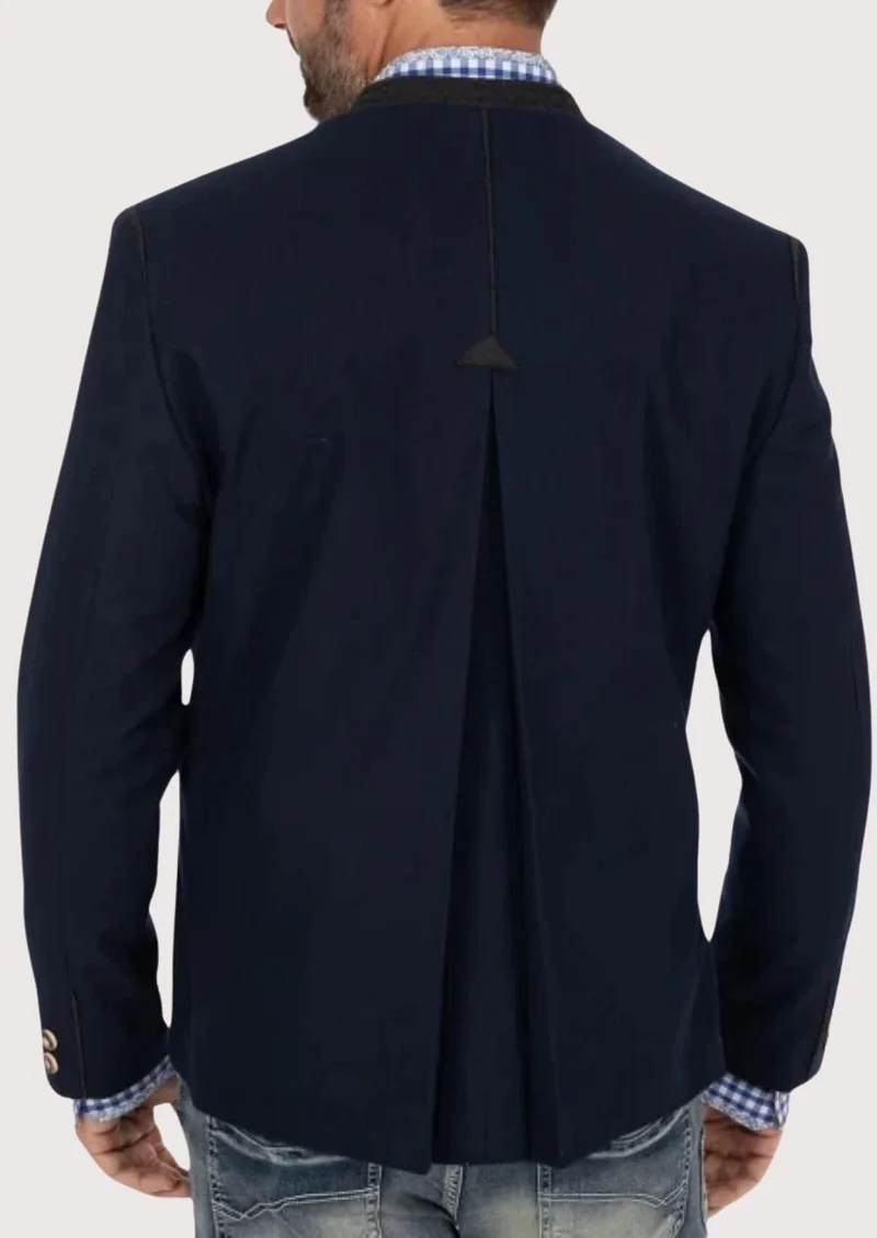 Mens Bavarian Navy Classic Jacket