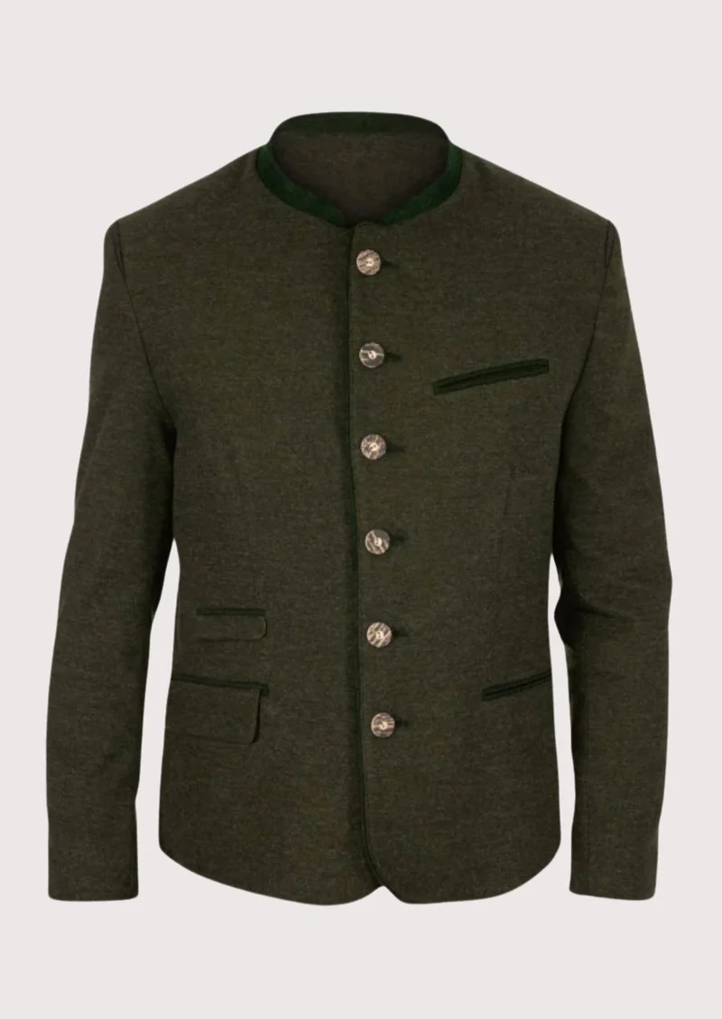 Mens Heritage Olive Formal Jacket