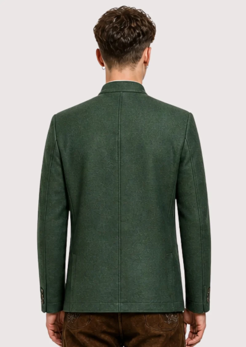 Mens Traditional Green Fit Jacket