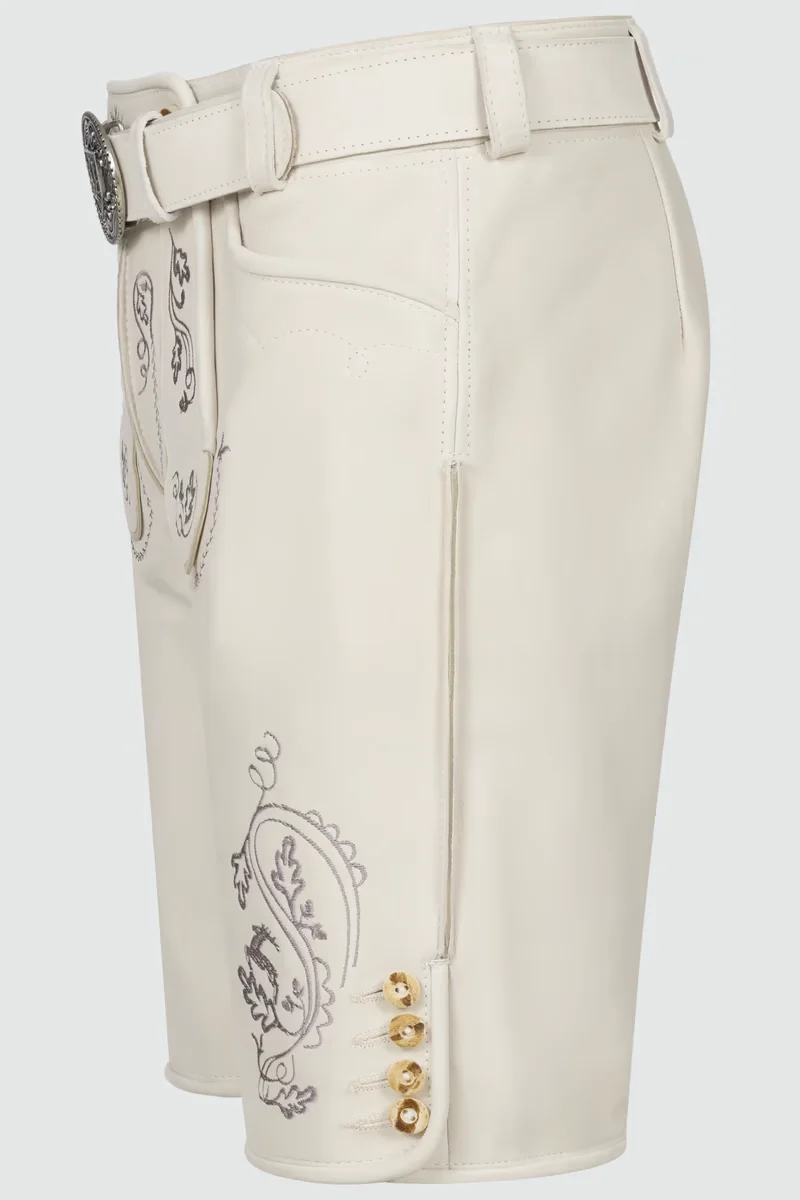 Kruger Men's Lederhosen "Evan" with Belt