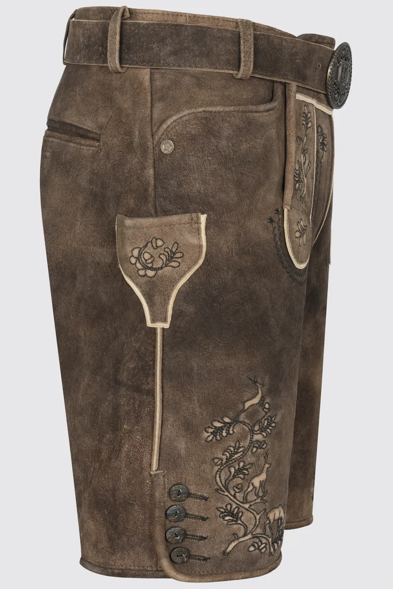 Kruger Men's Lederhosen "Mischa" brown