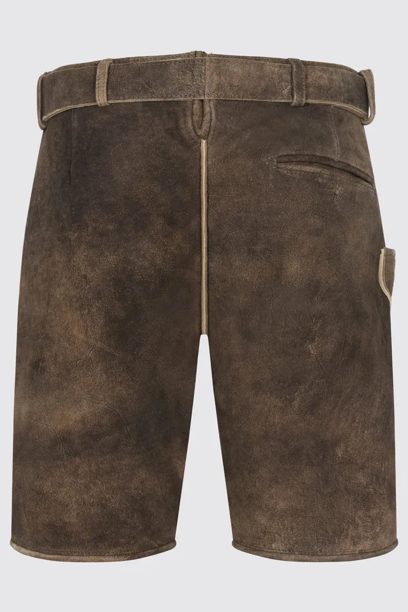 Kruger Men's Lederhosen "Mischa" brown