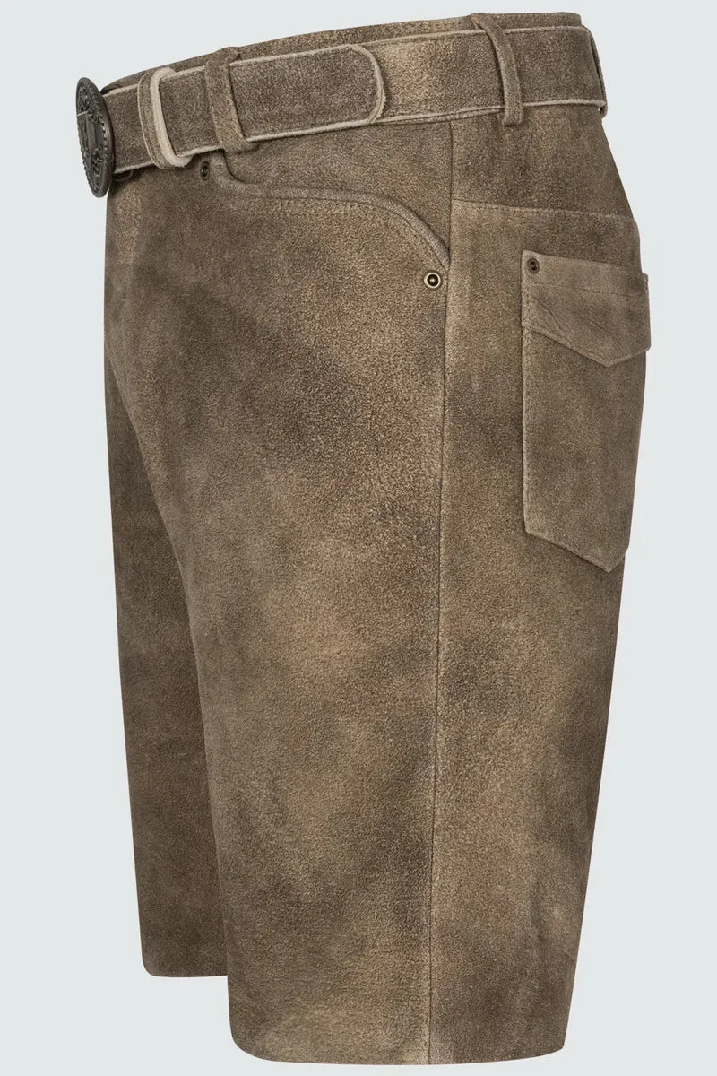 Kruger Men's Lederhosen "Toro" brown