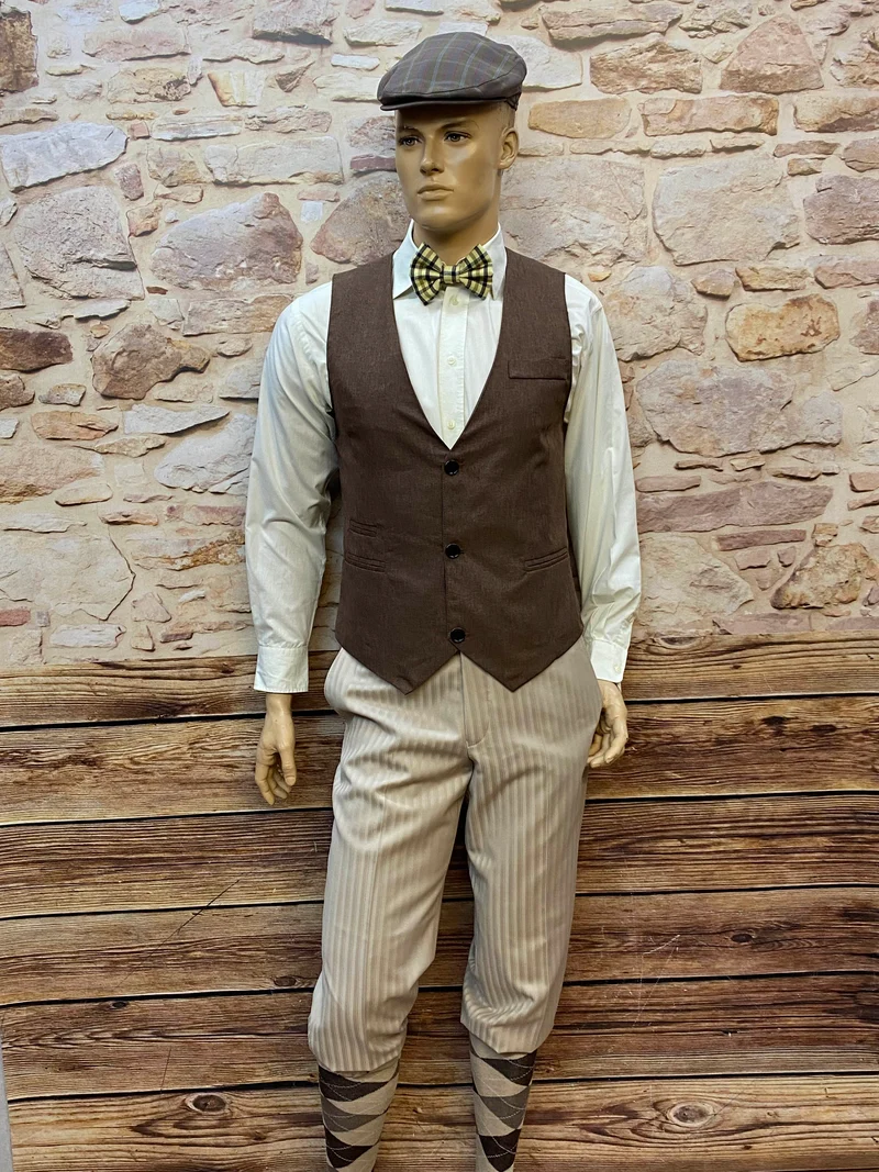 20er Jahre Herren Knickerbocker Outfit Gr. 48