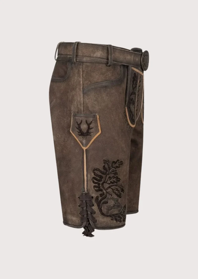 Men’s Weathered Oak Lederhosen