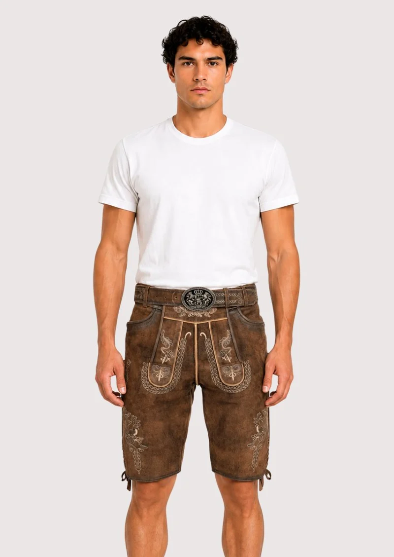 Mens Heritage Crown Trail Lederhosen