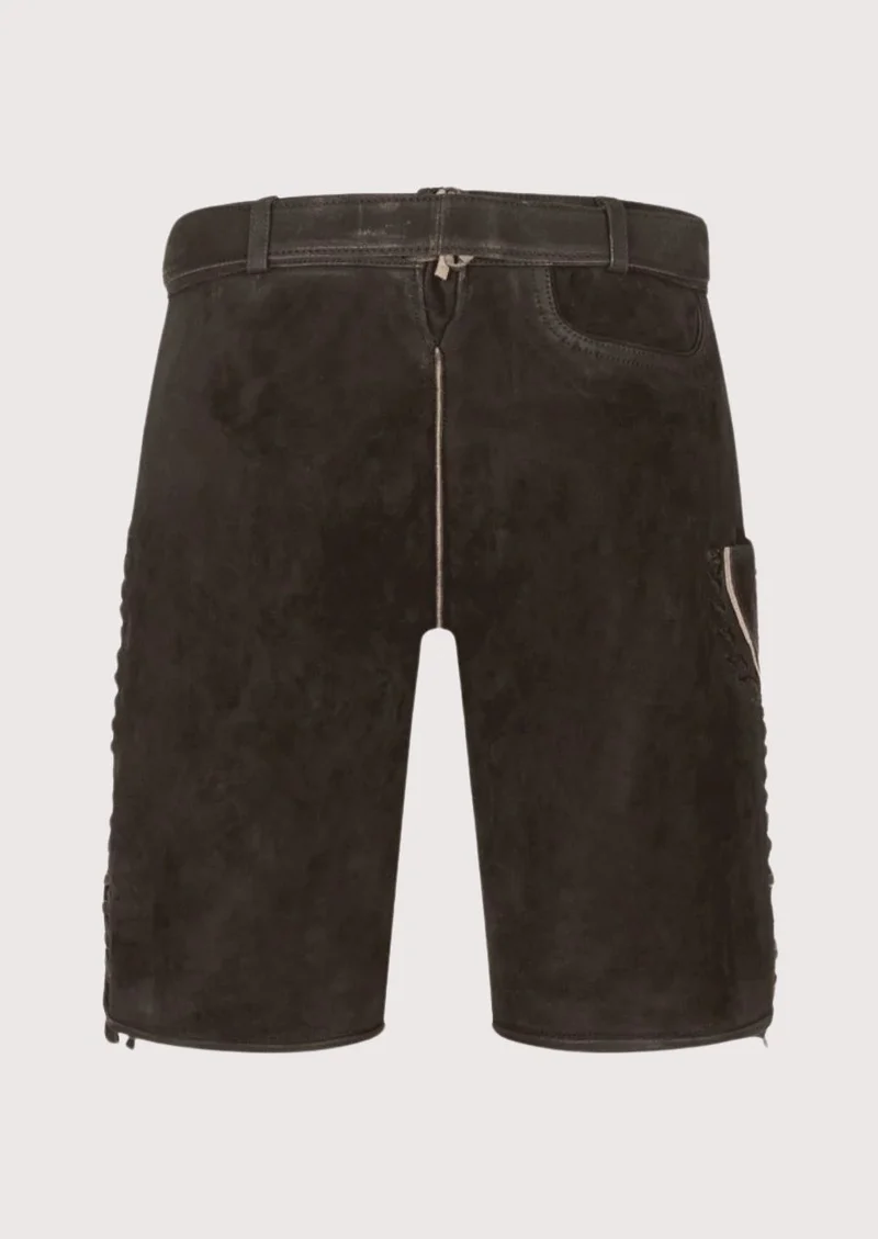 Men's Midnight Alpine Bloom Lederhosen Shorts