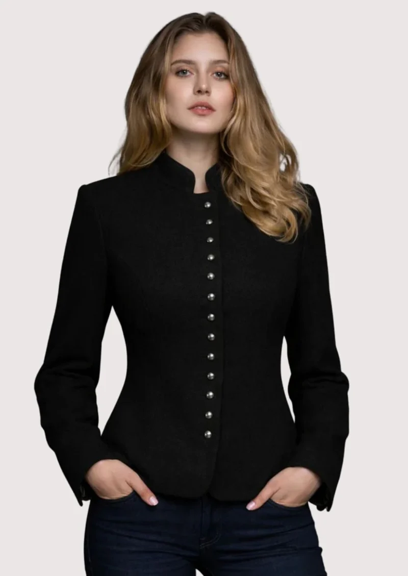 Womens Black Alpine Jacket Fit