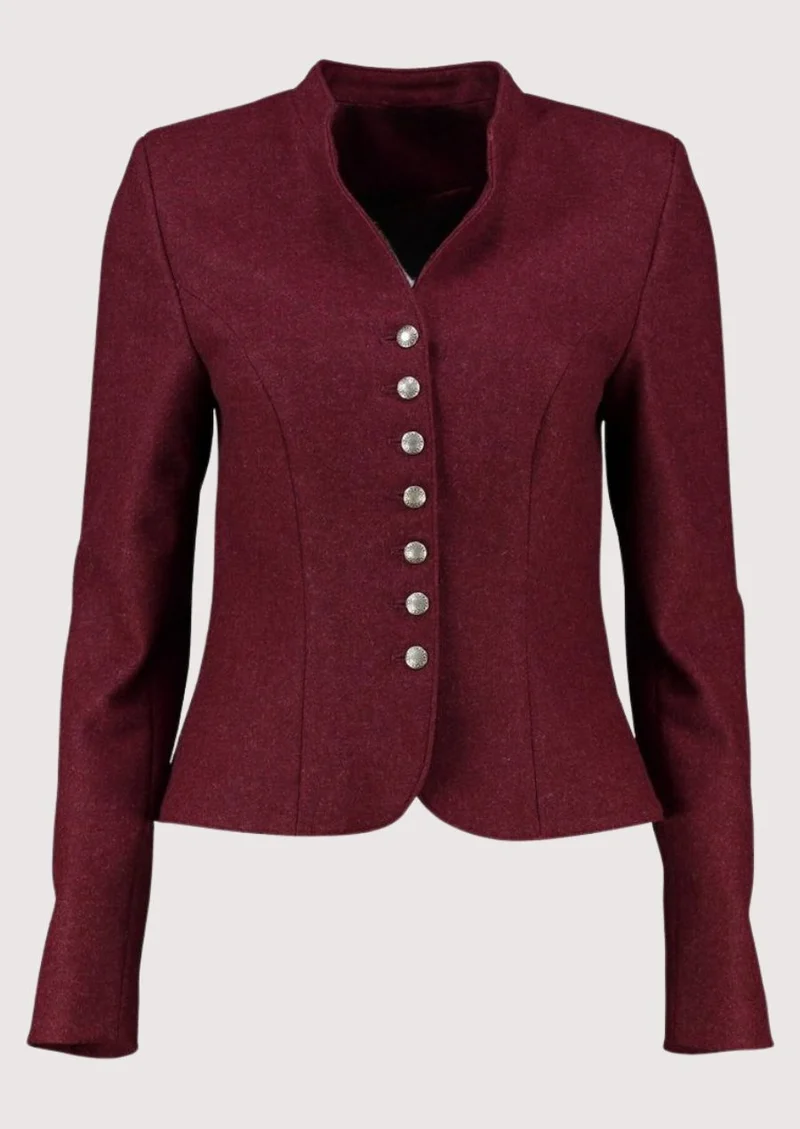 Womens Red Trachten Jacket