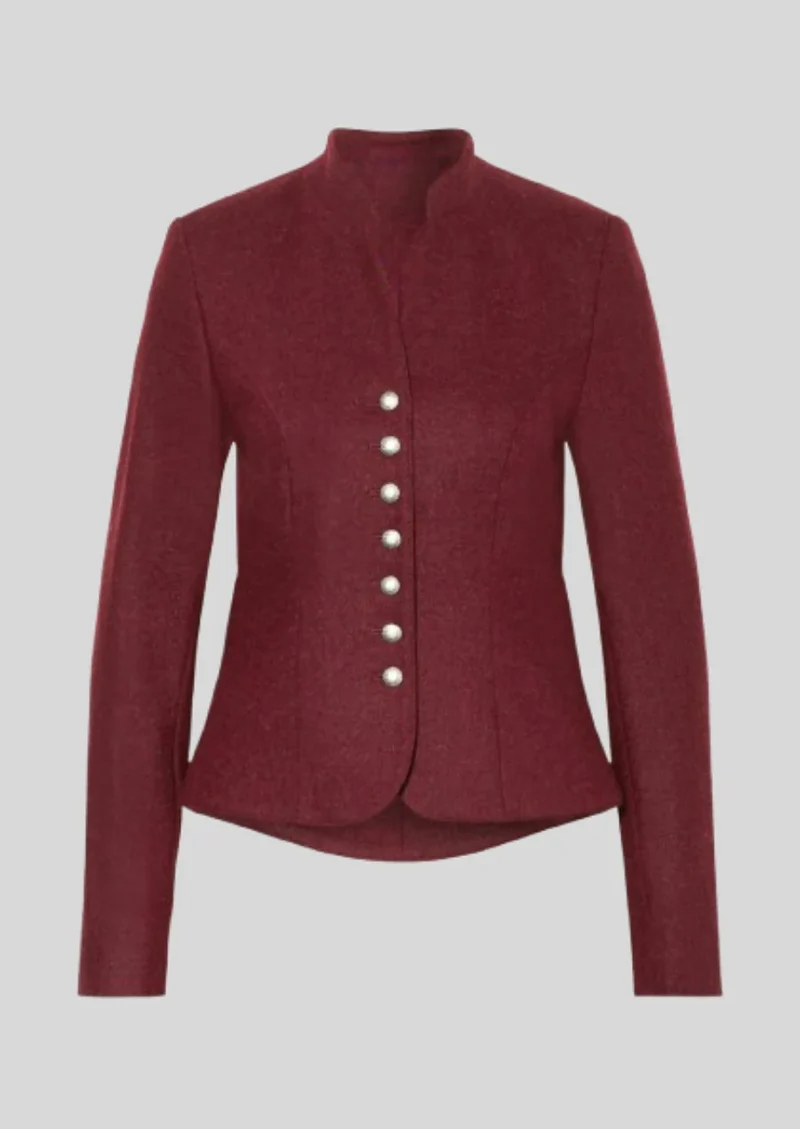 Womens Red Trachten Jacket