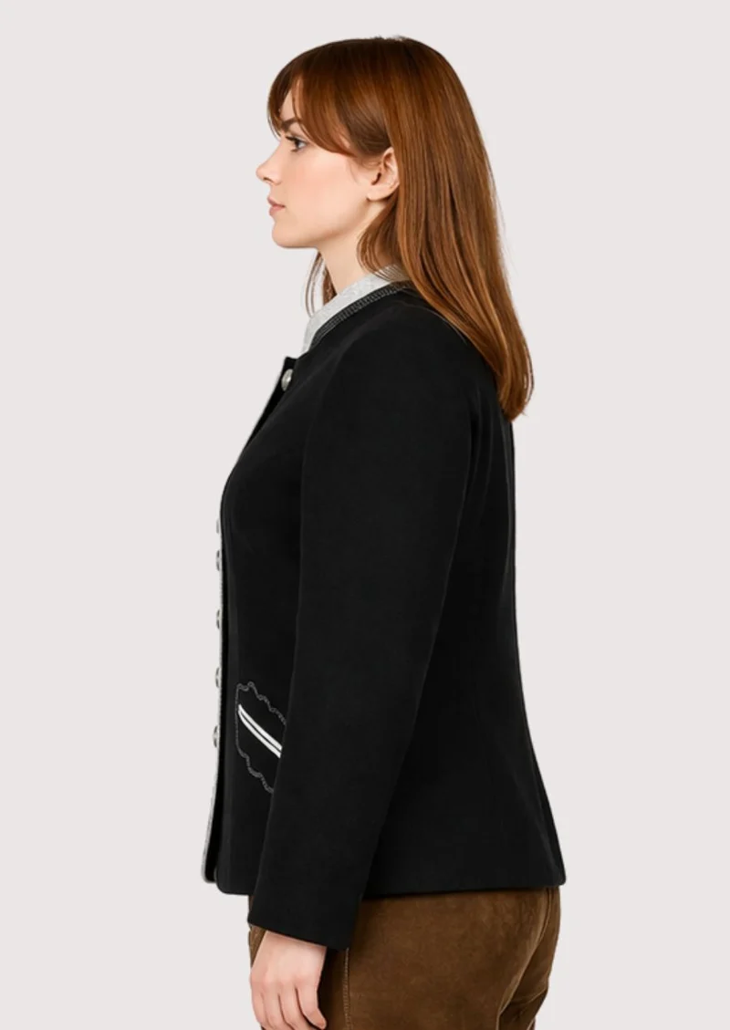 Women’s Black Trachten Jacket