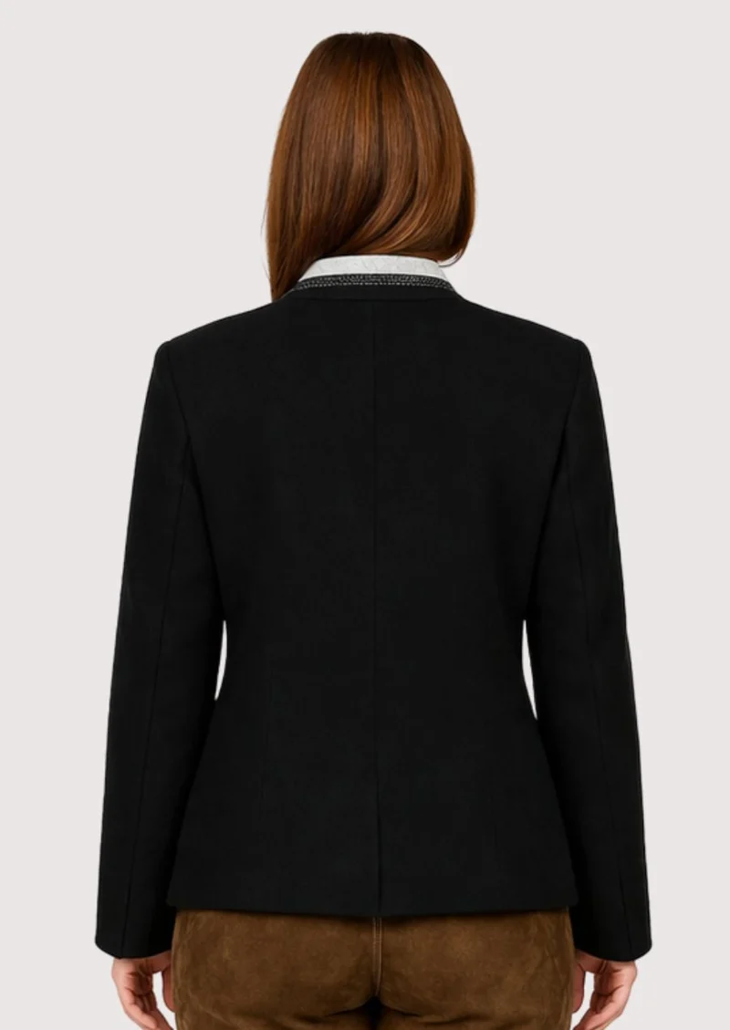 Women’s Black Trachten Jacket