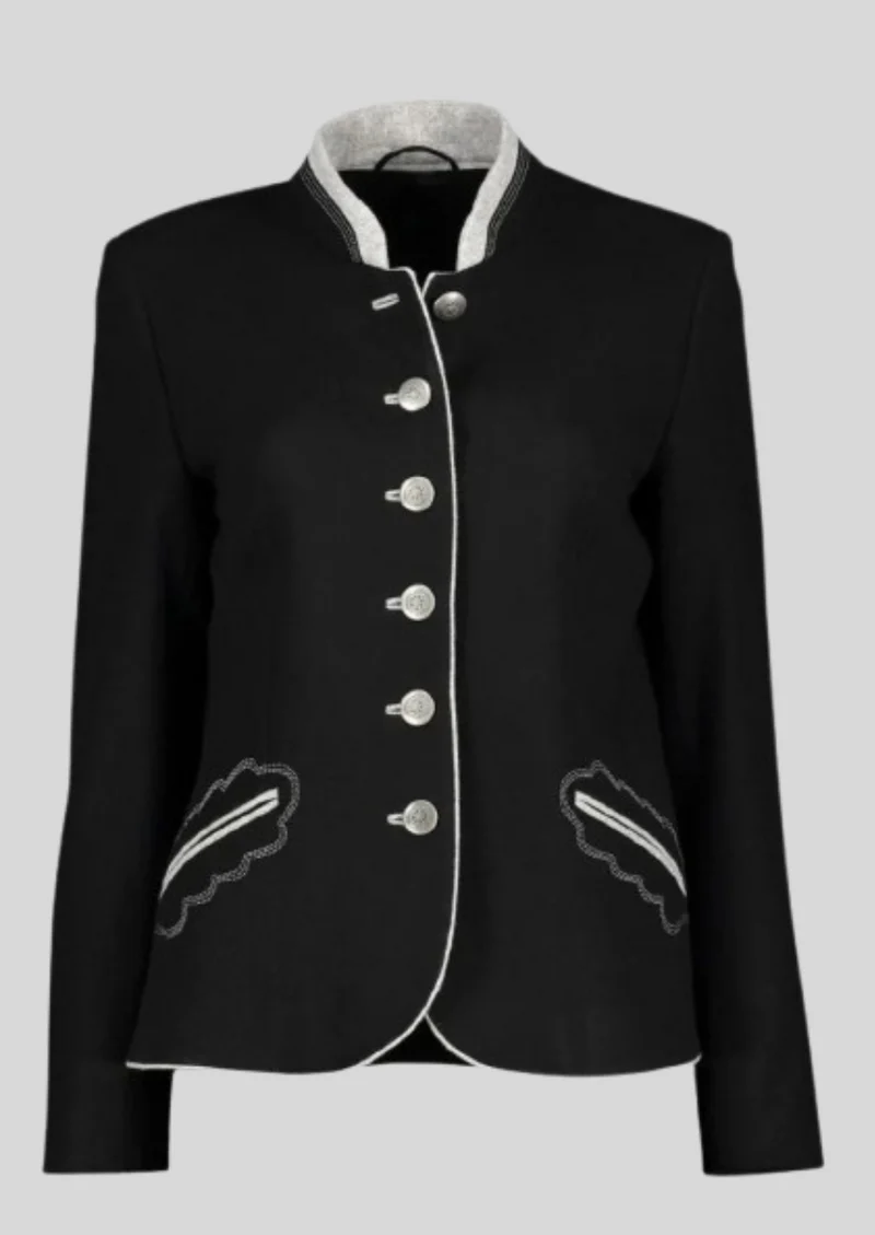 Women’s Black Trachten Jacket