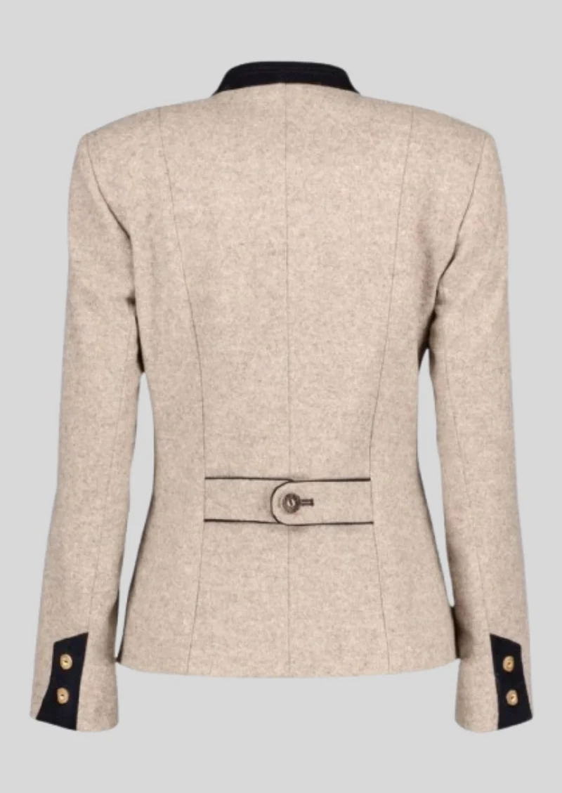 Women’s Beige Trachten Jacket Outfit